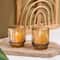 Kate Aspen® Ribbed Glass Votive Candle Holder Set